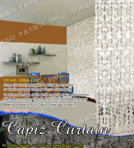 Capiz Curtain